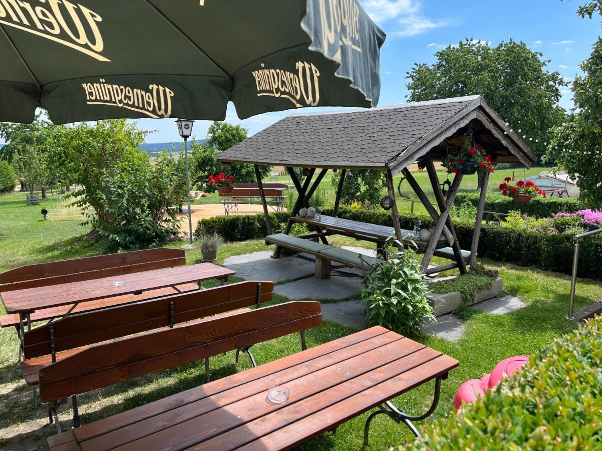 Gasthof Drei Schwanen Langenwetzendorf Экстерьер фото